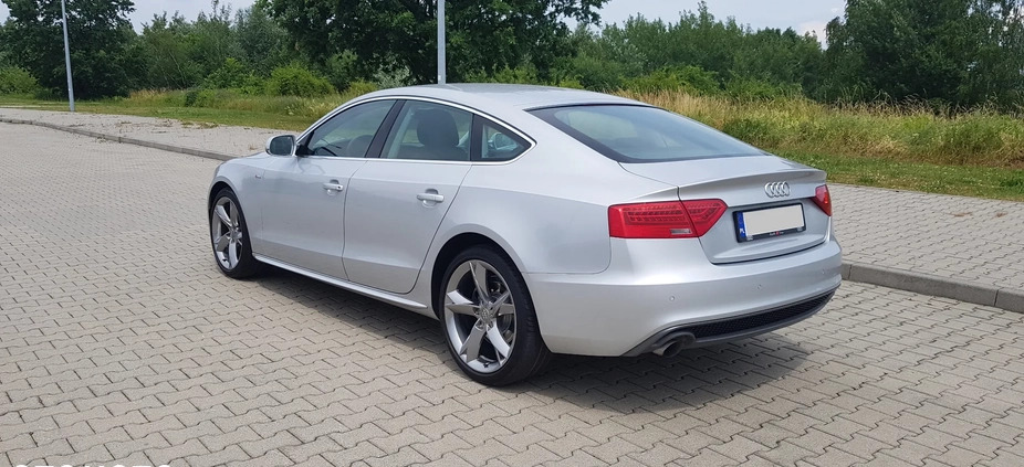 Audi A5 cena 47800 przebieg: 268600, rok produkcji 2012 z Legnica małe 466